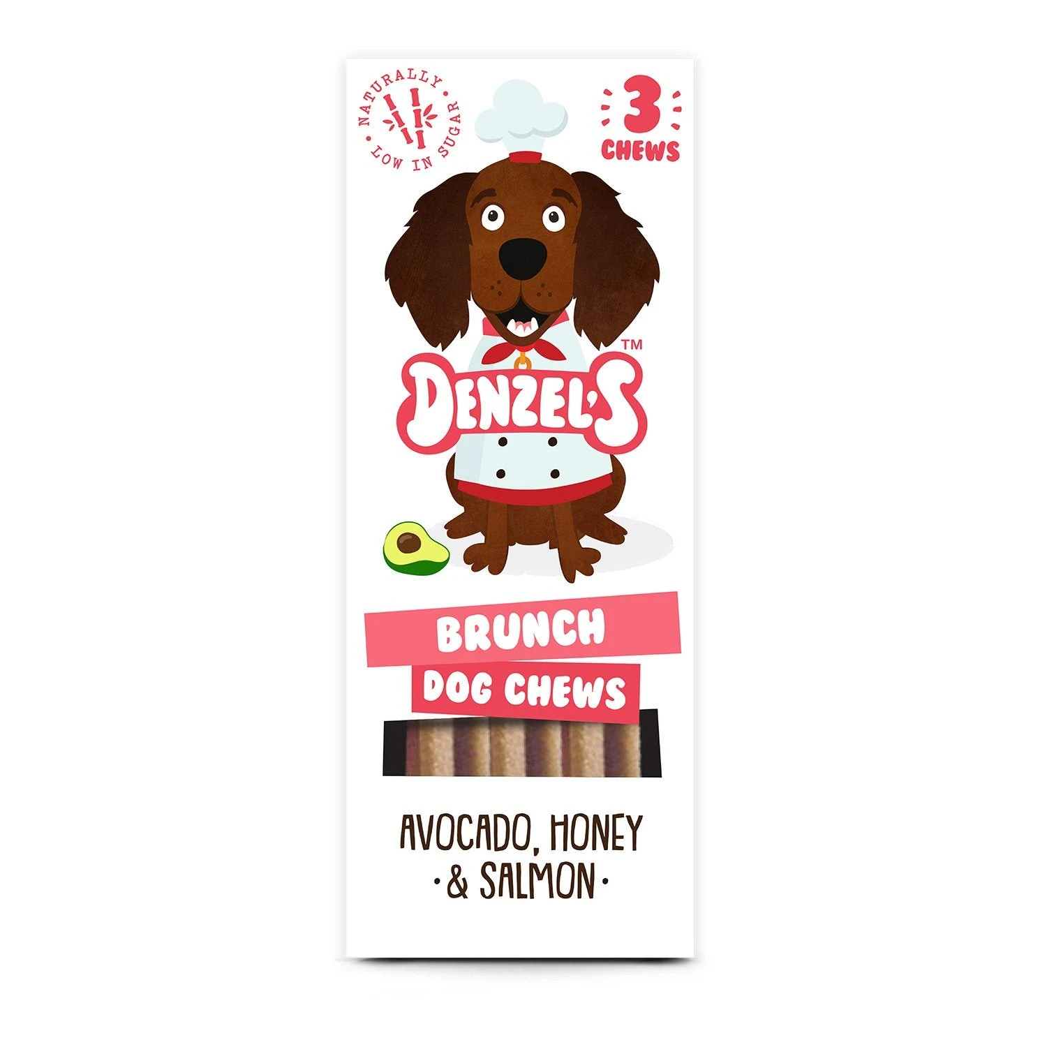 Denzel's Brunch Chews For Dogs (10 Packs) 4 Denzel's Brunch Chews For Dogs (10 Packs) - Image 2