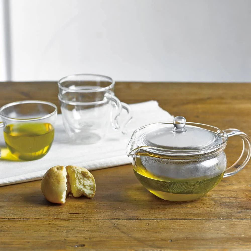 Hario Chacha Fukami Tea Pot 450ml 4 Hario Chacha Fukami Tea Pot 450ml - Image 2