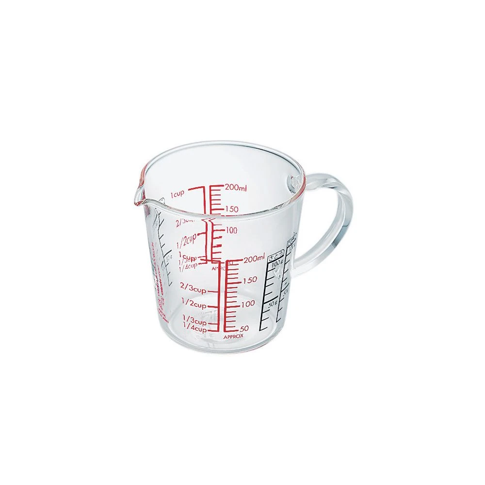 Hario Measuring Cup 200ml 3 Hario Measuring Cup 200ml
