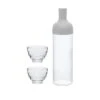 Hario Filter In Bottle And Tea Glass Set (Pale Grey) 2 Hario Filter In Bottle And Tea Glass Set (Pale Grey) -Coffee Equipment Store FIHU 2012 PGR EX