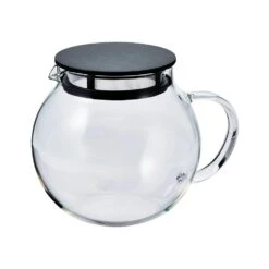 Hario Jumping Leaf Tea Pot (Black) 600ml