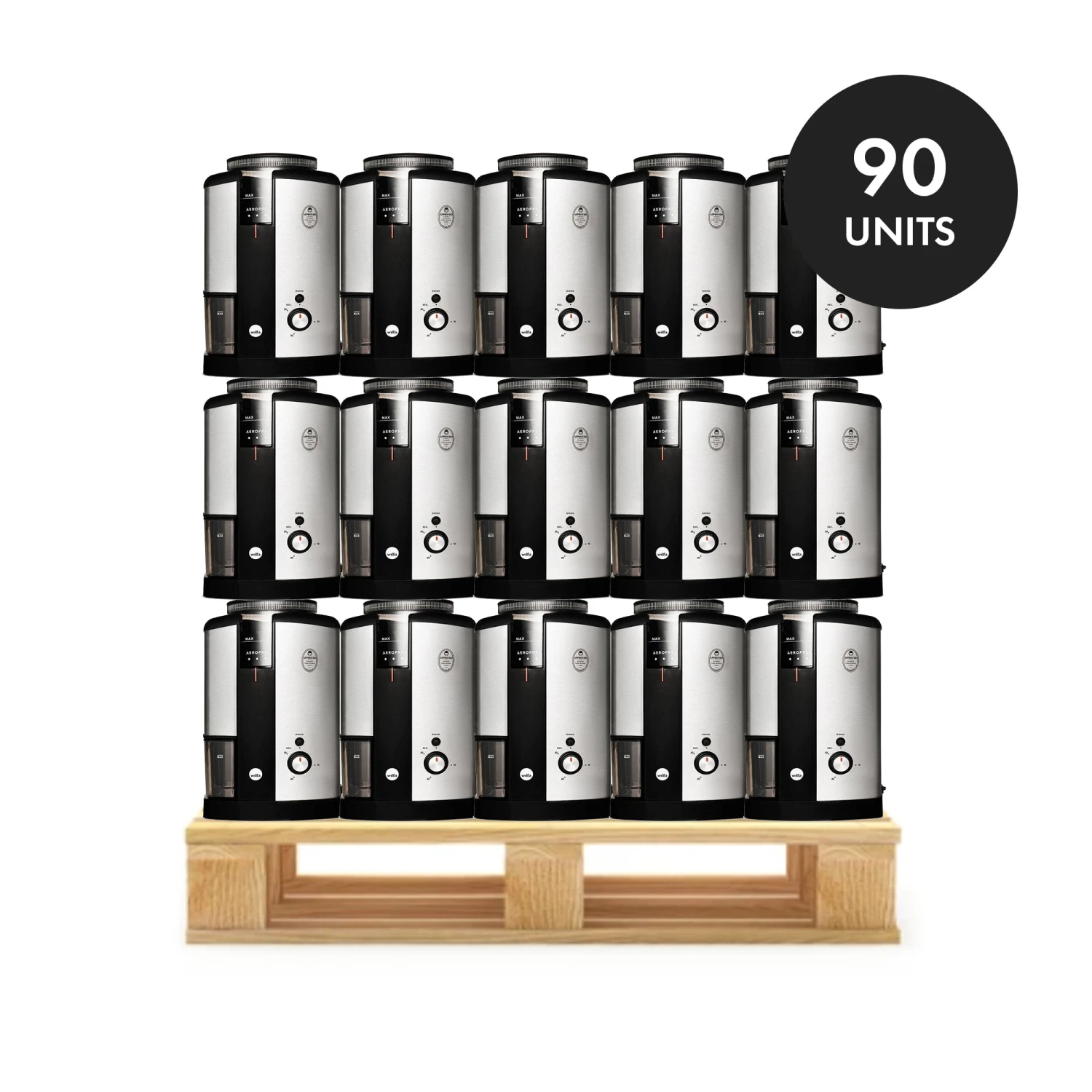 Wilfa Svart Coffee Grinder (Silver) (Pallet) 3 Wilfa Svart Coffee Grinder (Silver) (Pallet)