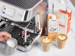 Sage Barista Touch Impress (Brushed Stainless Steel) -Coffee Equipment Store SES881BSS4GUK1 LS5