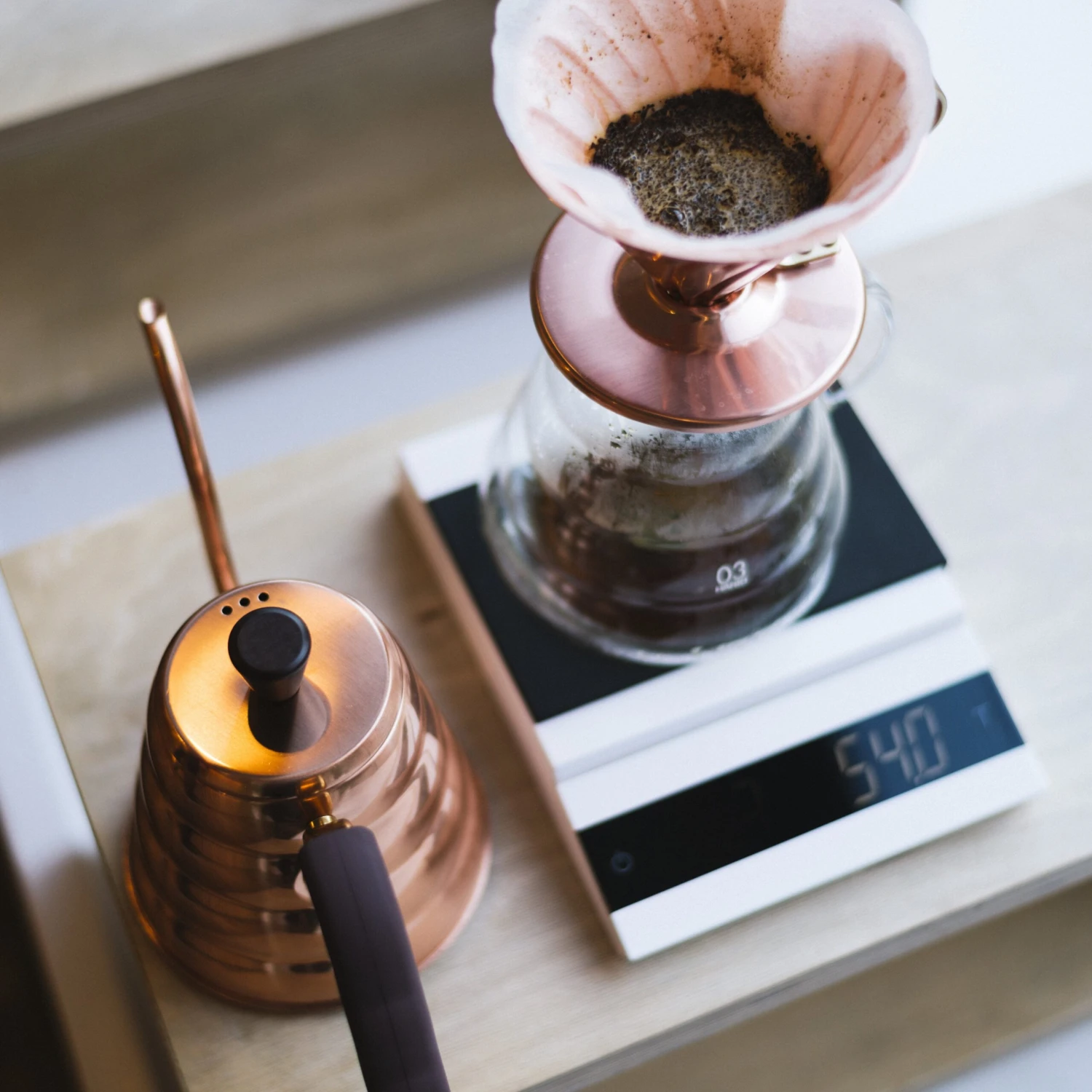 Felicita Parallel Coffee Scale - White 4 Felicita Parallel Coffee Scale - White - Image 2