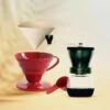 Hario V60 Starter Kit (Red) -Coffee Equipment Store TheHarioV60StarterKitinRed