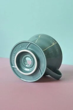 Hario V60 Ceramic Coffee Dripper Blue - Size 02 -Coffee Equipment Store V60Size02 Lifestyle 12