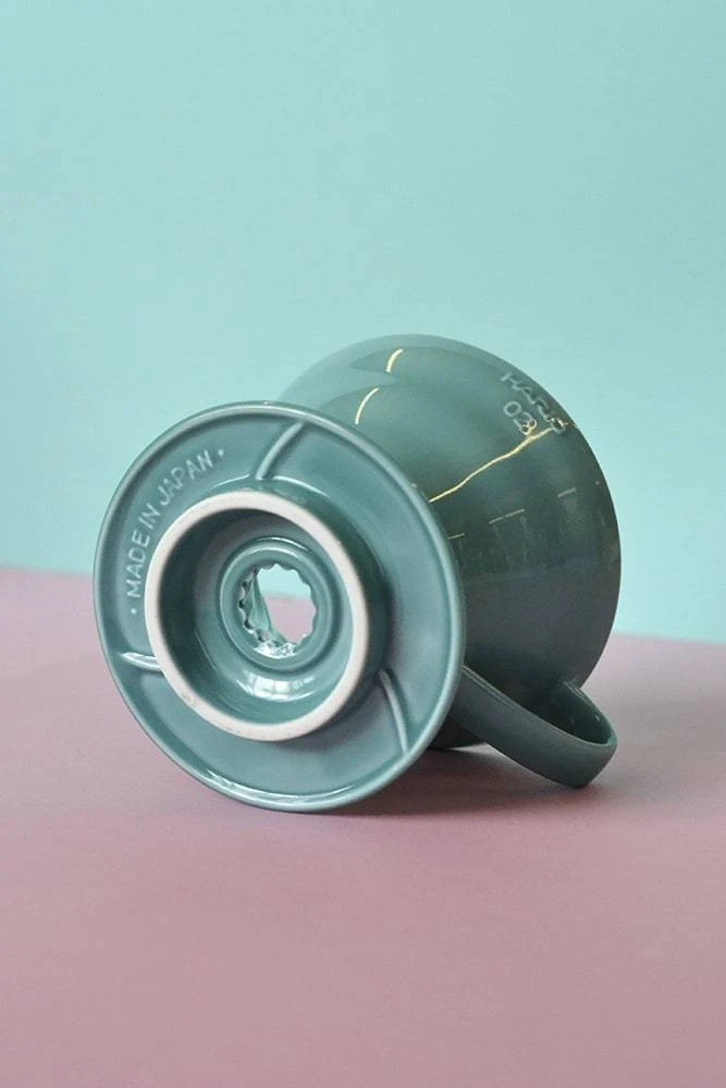 Hario V60 Ceramic Coffee Dripper Grey - Size 02 5 Hario V60 Ceramic Coffee Dripper Grey - Size 02 - Image 3