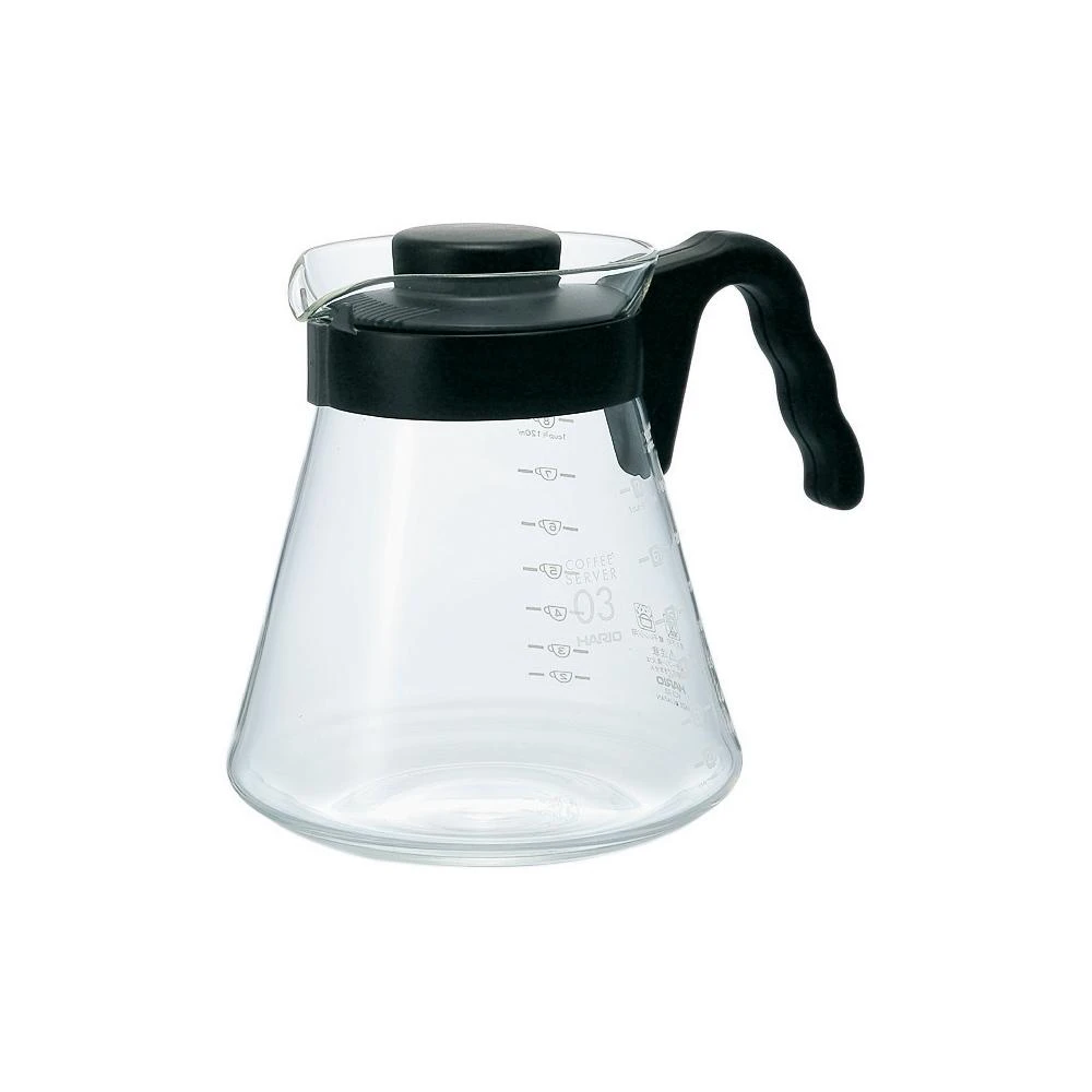 Hario V60 Glass Coffee Server Size 03 (1000ml) 3 Hario V60 Glass Coffee Server Size 03 (1000ml)