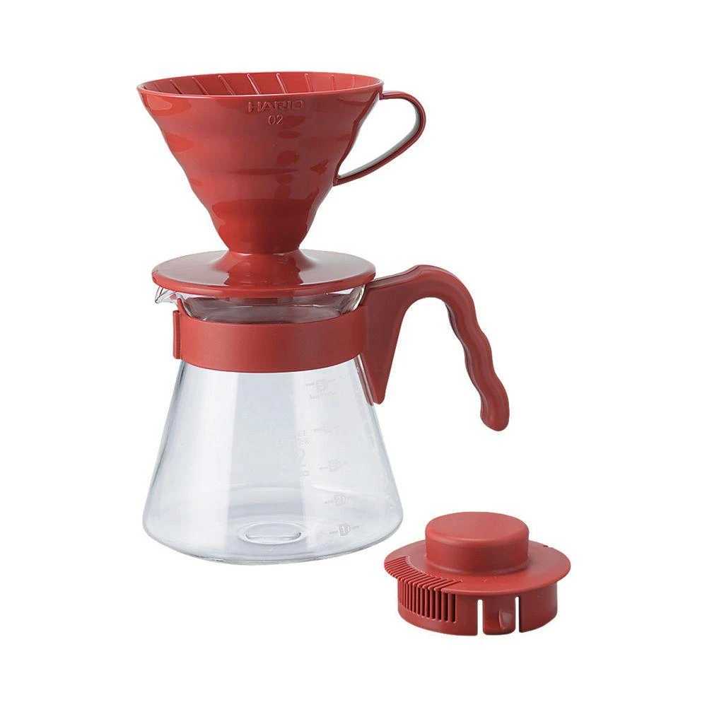 Hario V60 Pour Over Kit Size 02 (Red) 3 Hario V60 Pour Over Kit Size 02 (Red)