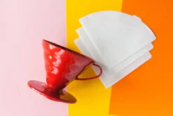 Hario V60 Starter Kit (Red) -Coffee Equipment Store VD 02R LS