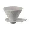 Hario V60 One Pour Dripper MUGEN (Ceramic) 1 Hario V60 One Pour Dripper MUGEN (Ceramic) -Coffee Equipment Store VDMU 02 CW