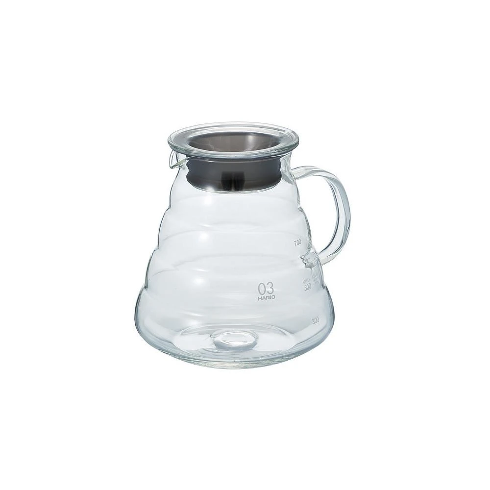 Hario V60 Glass Range Coffee Server (Clear) 800ml 3 Hario V60 Glass Range Coffee Server (Clear) 800ml