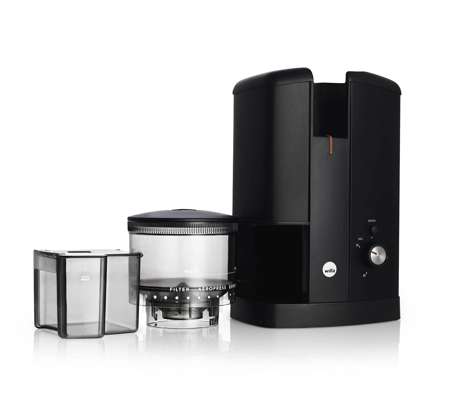 Wilfa Svart Aroma Precision Coffee Grinder (Black) 10 Wilfa Svart Aroma Precision Coffee Grinder (Black) - Image 8