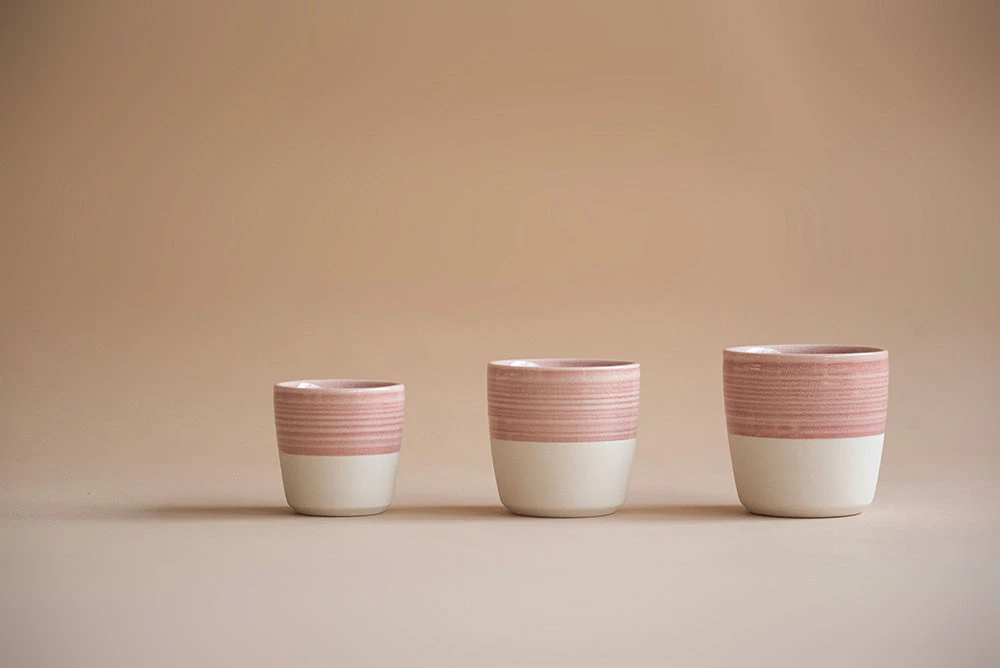 Loveramics Dale Harris Champions Signature Crackle Glaze Cappuccino Cup (200ml) - Pink 6 Loveramics Dale Harris Champions Signature Crackle Glaze Cappuccino Cup (200ml) - Pink - Image 4