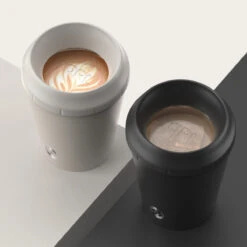 TOPL Flow360° Reusable Cup - Charcoal (8oz) 10 TOPL Flow360° Reusable Cup - Charcoal (8oz) -Coffee Equipment Store topl ls 3 8oz