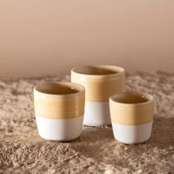 Loveramics Dale Harris Champions Signature Crackle Glaze Cappuccino Cup (200ml) - Yellow -Coffee Equipment Store yellow ls set 01 60ea63fd b991 43bd b2c1 6ad4ba52cf24